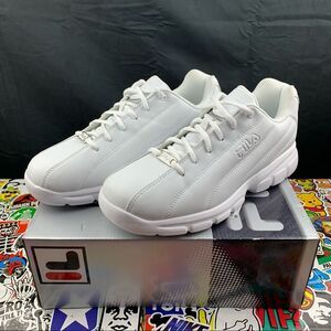 Fila Fulcrum All White Runners Size 10 Mens